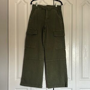 American Eagle Olive Cargo Pants